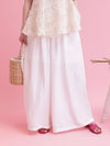 Side Flower Lace Pants - MAISON MARBLE