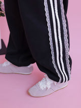 Side Lace Easy Pants - MAISON MARBLE