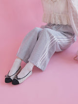 Side Lace Easy Pants - MAISON MARBLE