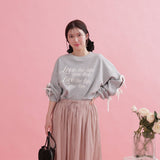 Side Ribbon Sweater - MAISON MARBLE