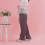 Silk Satin Pants - MAISON MARBLE