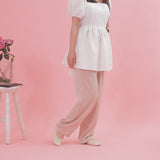 Silk Satin Pants - MAISON MARBLE