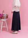 Silky Flower Skirt - MAISON MARBLE