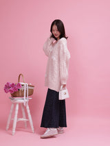 Silky Flower Skirt - MAISON MARBLE