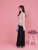 Silky Flower Skirt - MAISON MARBLE