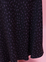 Silky Flower Skirt - MAISON MARBLE