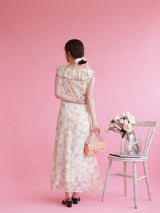 Summer Watercolor Dress - MAISON MARBLE