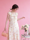 Summer Watercolor Dress - MAISON MARBLE