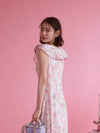 Summer Watercolor Dress - MAISON MARBLE