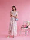 Summer Watercolor Dress - MAISON MARBLE
