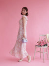 Summer Watercolor Dress - MAISON MARBLE
