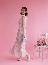 Summer Watercolor Dress - MAISON MARBLE