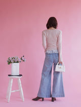 Swan Stretch Denim - MAISON MARBLE