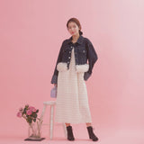 Tulle Denim Jacket - MAISON MARBLE