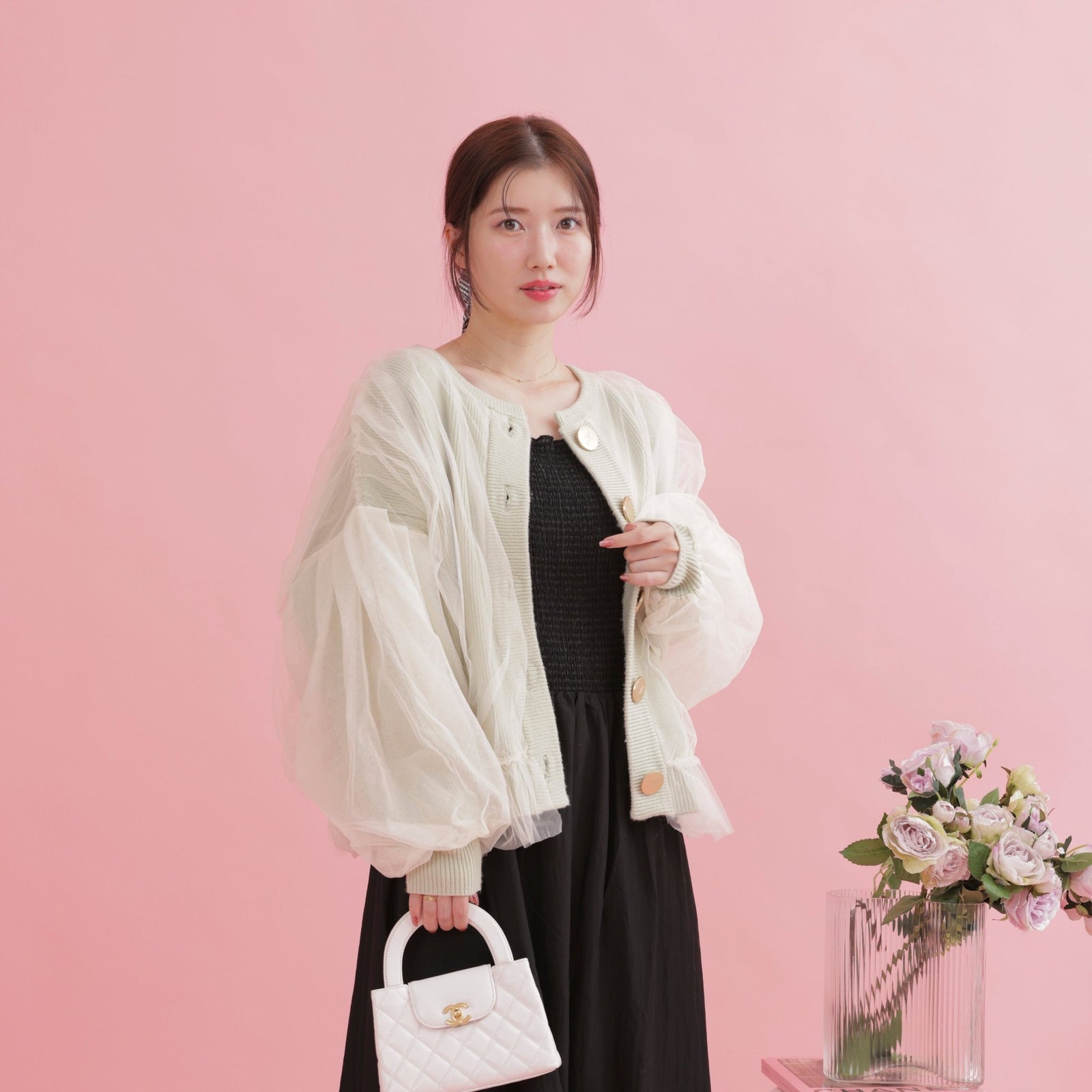 Tulle Melty Cardigan – MAISON MARBLE