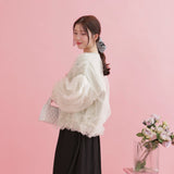 Tulle Melty Cardigan - MAISON MARBLE