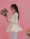 Tulle Peplum Cardigan - MAISON MARBLE