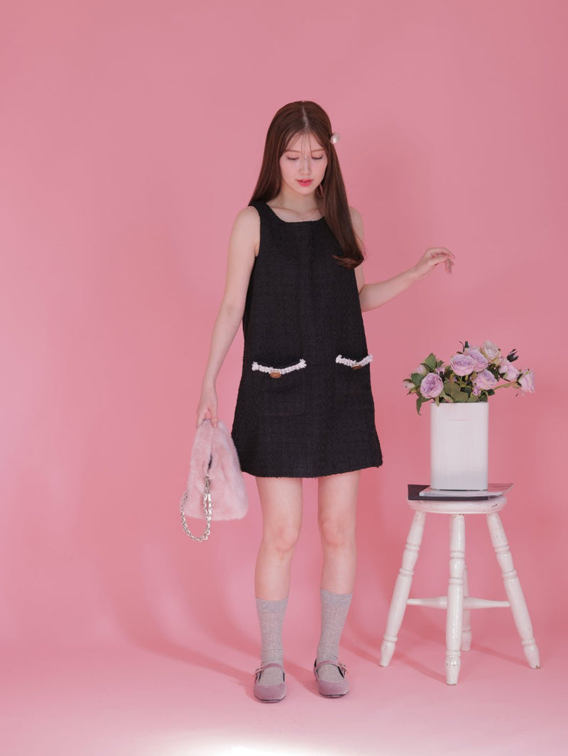 Tweed Mini Dress - MAISON MARBLE