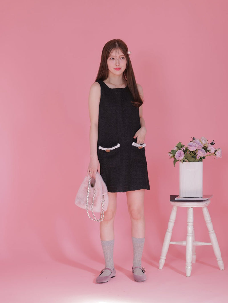 Tweed Mini Dress - MAISON MARBLE