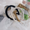 Velour Lace Head Band - MAISON MARBLE