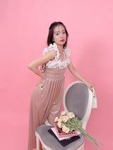Velour Salopette - MAISON MARBLE