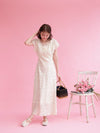 Violet Sheer Dress - MAISON MARBLE