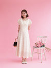 Violet Sheer Dress - MAISON MARBLE