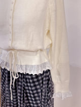 Waist Ribbon Knit - MAISON MARBLE