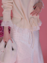 Waist Ribbon Knit - MAISON MARBLE