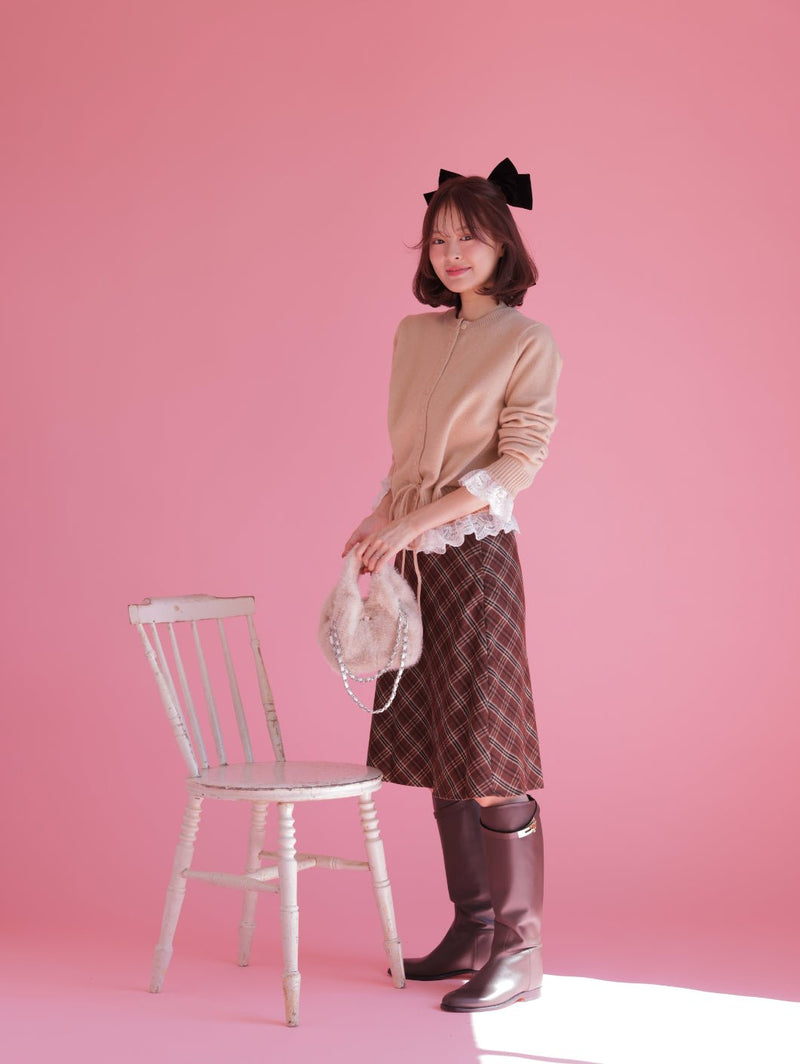 Waist Ribbon Knit - MAISON MARBLE