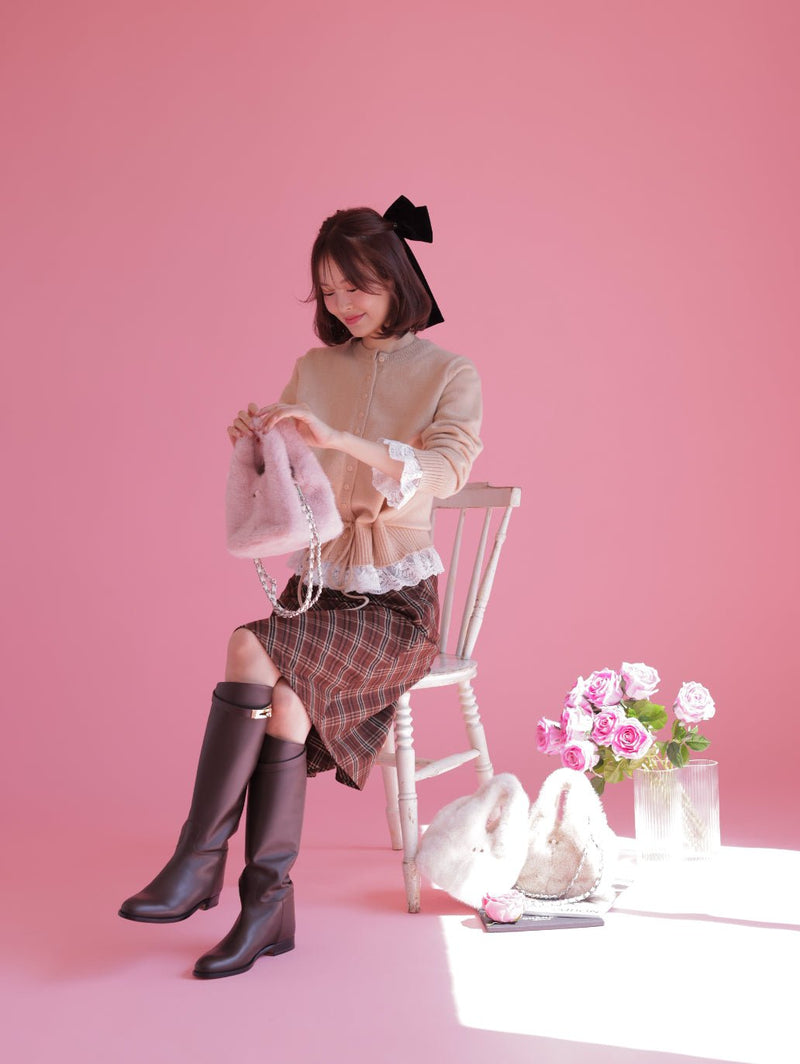 Waist Ribbon Knit - MAISON MARBLE