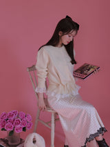 Waist Ribbon Knit - MAISON MARBLE