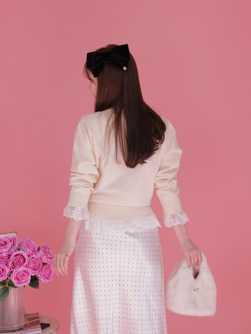 Waist Ribbon Knit - MAISON MARBLE