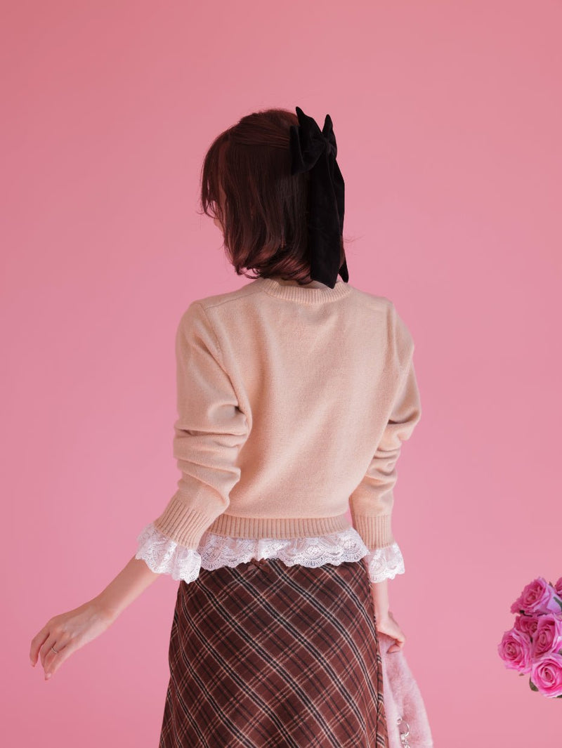 Waist Ribbon Knit - MAISON MARBLE