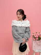 Whipped Cream Sweater - MAISON MARBLE