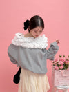 Whipped Cream Sweater - MAISON MARBLE