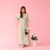Linen Wrap Dress - MAISON MARBLE