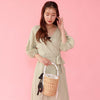 Linen Wrap Dress - MAISON MARBLE