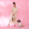 Rose Frill Dress - MAISON MARBLE