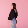 Back Open Blouse - MAISON MARBLE
