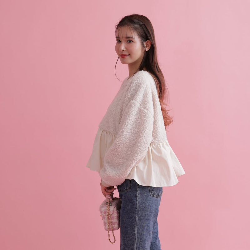 Boa Frill Tops - MAISON MARBLE