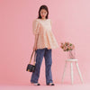 Check Peony Blouse - MAISON MARBLE