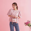 Chloe Puff Blouse - MAISON MARBLE