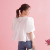 Chloe Puff Blouse - MAISON MARBLE