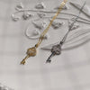 Crystal Key Necklace - MAISON MARBLE