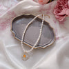 Daisy Pearl Necklace - MAISON MARBLE