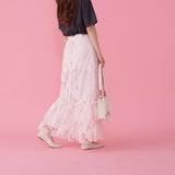 Fleur Lace Skirt - MAISON MARBLE