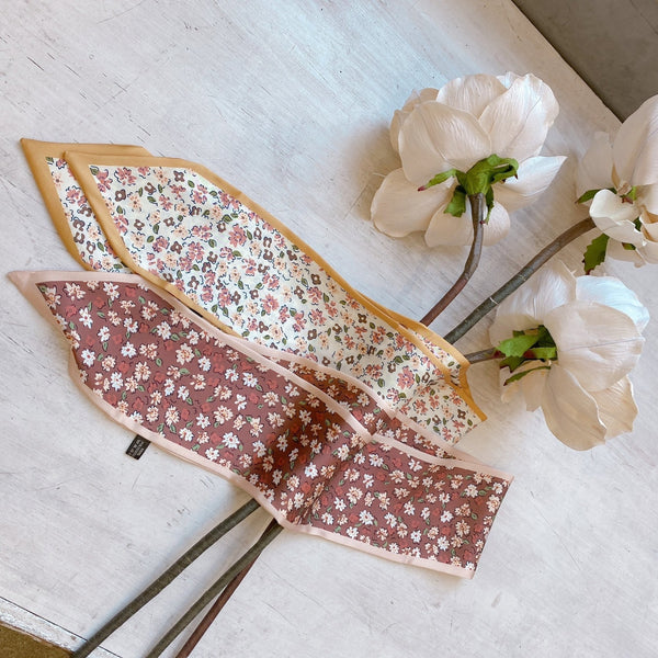 Floral Scarf - MAISON MARBLE