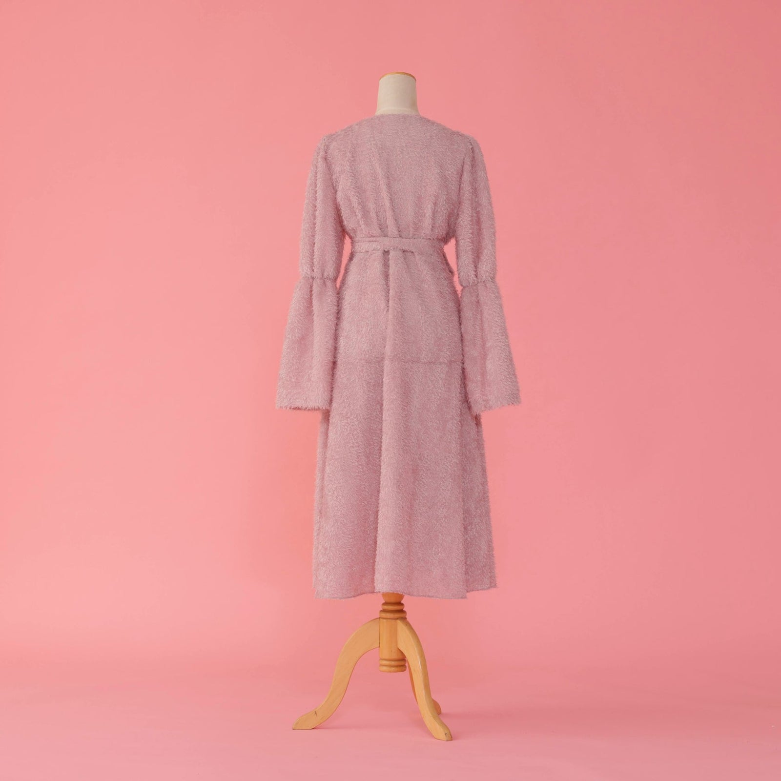 Fluffy Wrap Dress – MAISON MARBLE