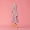 Fluffy Wrap Dress - MAISON MARBLE